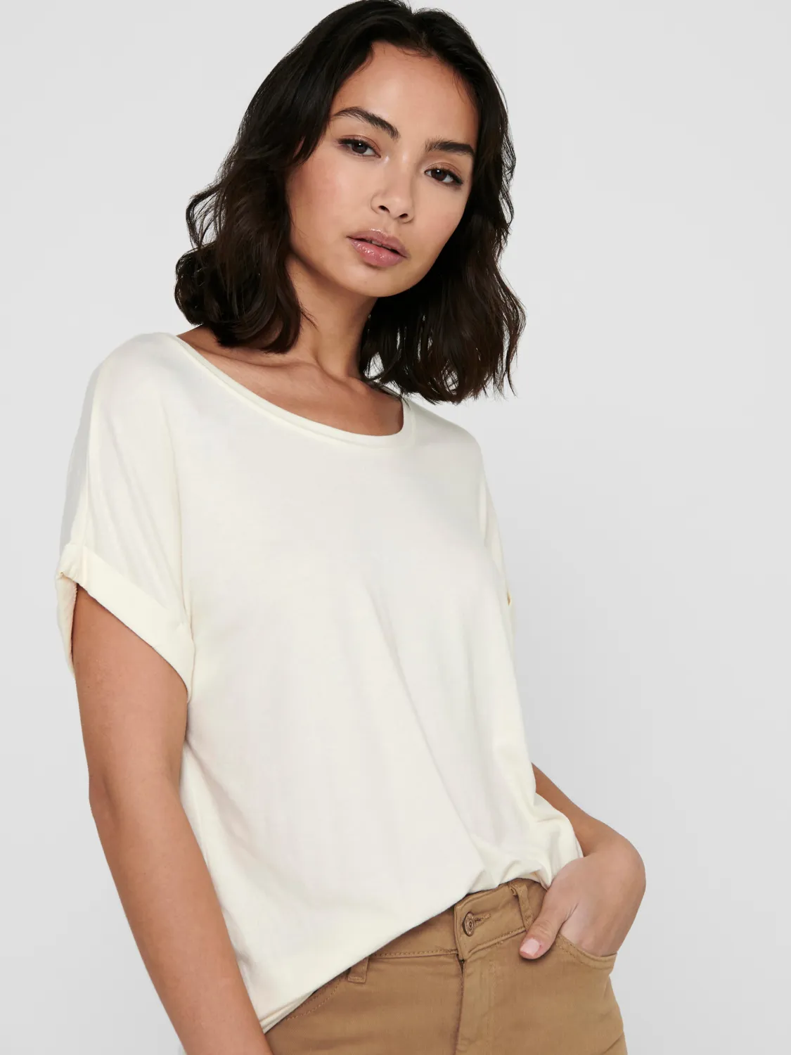 Pieces bordeaux dames t-shirt | Shop nu bij Pieces bordeaux dames t-shirt | Shop nu bij